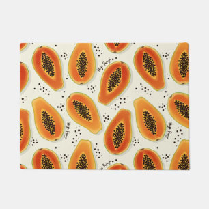Paillasson Hiya Papaya Motif