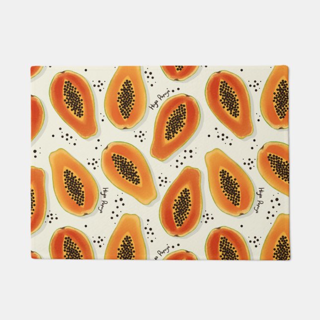 Paillasson Hiya Papaya Motif (Devant)