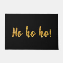 Ho Ho Christmas Door Mat