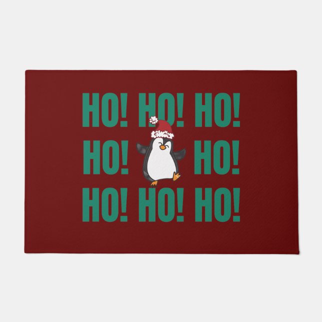 Paillasson Ho Ho Ho Snowman (Devant)