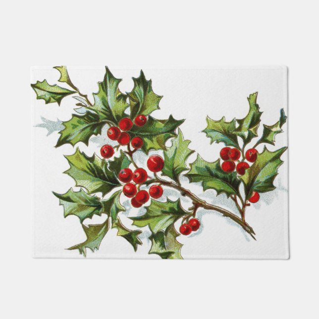 Paillasson HollyBerries 002 (Devant)