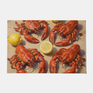 Paillasson Homard bouilli frais Fête du citron Journal