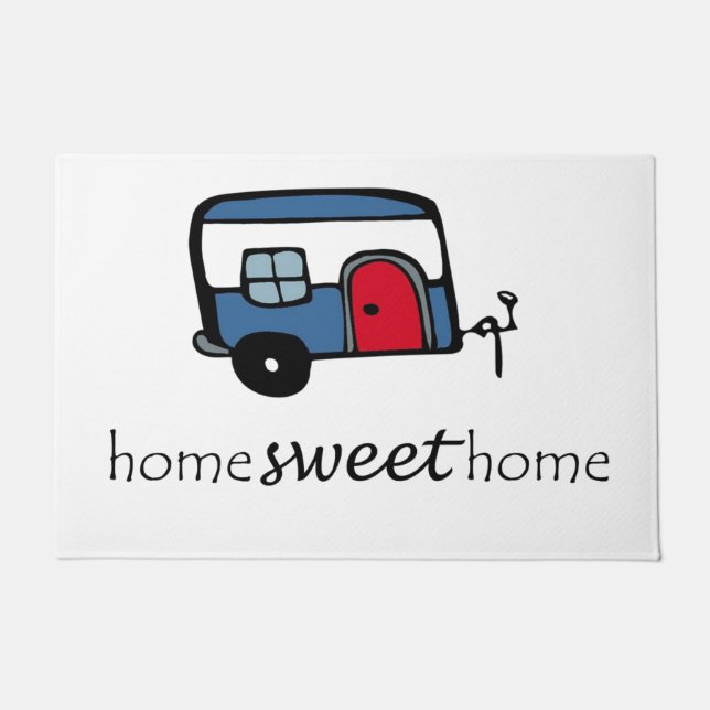 Paillasson Home Sweet Home Camper (Devant)