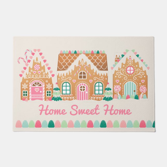 Paillasson Home Sweet Home Pain d'épices mat (Devant)