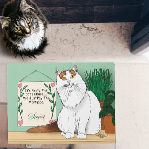 Paillasson Home Sweet Kitty Home