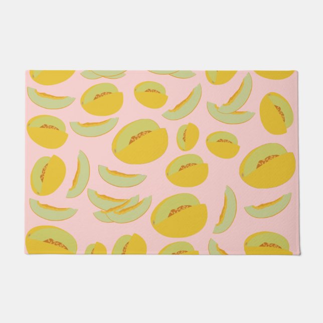 Paillasson Honeydew Melons Motif de fruits (Devant)