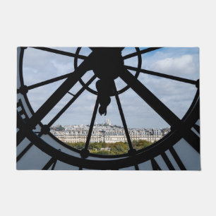 Paillasson Horloge géante en verre au Musée d'Orsay - Paris
