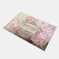 Hortensia vintage de rose de style personnalisé