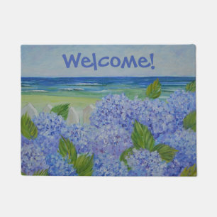 Paillasson Hortensias par la mer
