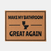 Humour de salle de bain Toilettes Humour Rustique 
