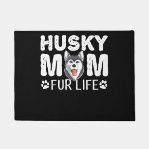 Paillasson Husky maman Funny dog day