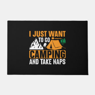 Paillasson I just want to go camping