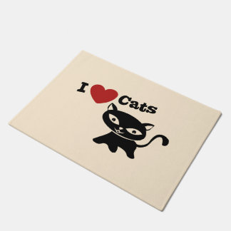 Paillasson I love cats