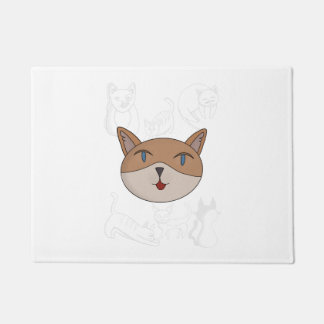 Paillasson I love cats duvet cover