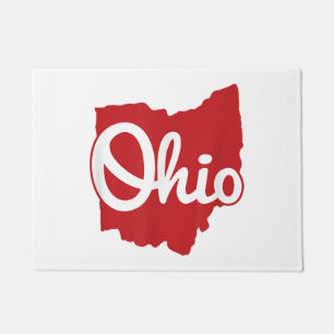 Paillasson I love My Ohio Home Script Ohio