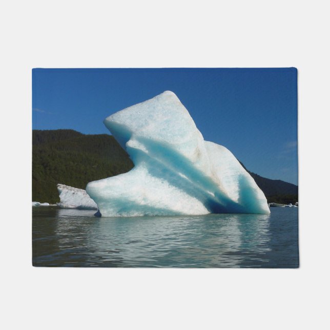 Paillasson Iceberg sur le lac Mendenhall en Alaska (Devant)