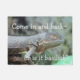 Paillasson Iguana rouge