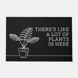 Paillasson Il y a comme beaucoup de Plantes ici
