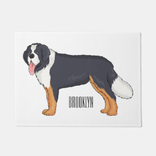 Paillasson Illustration bernoise d'un chien de montagne
