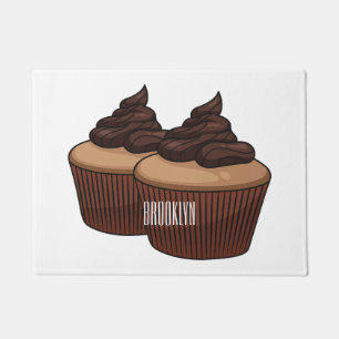 Paillasson Illustration de Cupcake