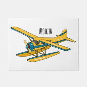 Paillasson Illustration d'hydravion
