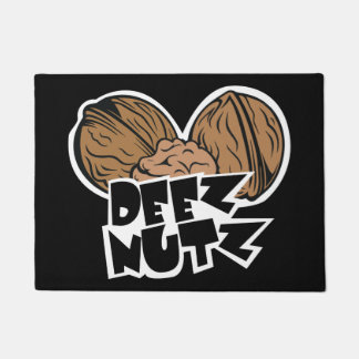 Paillasson Illustration drôle de Deez Nutz