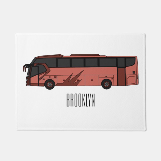Paillasson Illustration du bus (Devant)