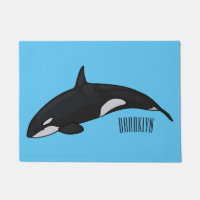 Illustration d'une baleine tueuse