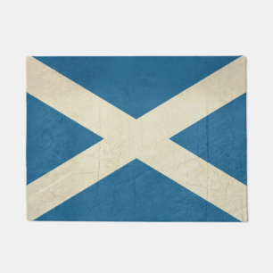 Paillasson Illustration écossaise grunge de drapeau