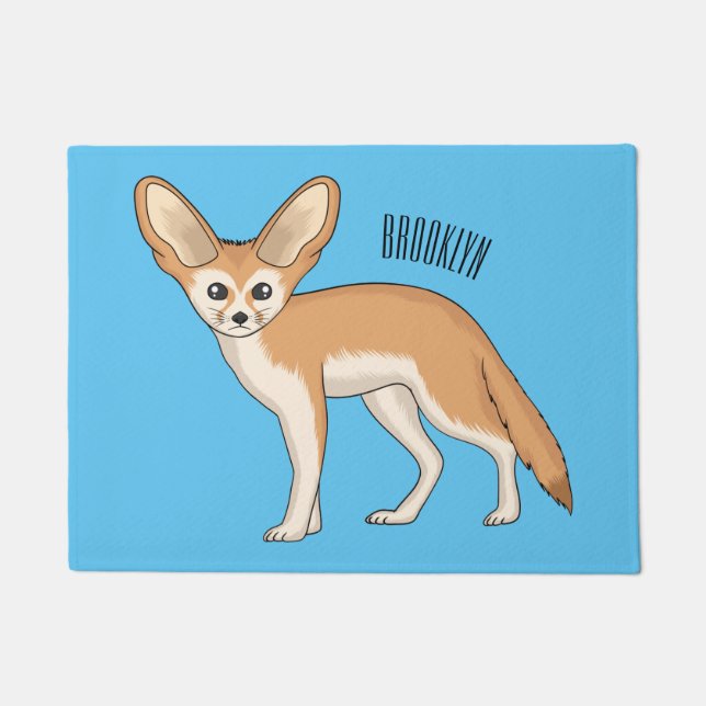 Paillasson Illustration Fennec fox (Devant)