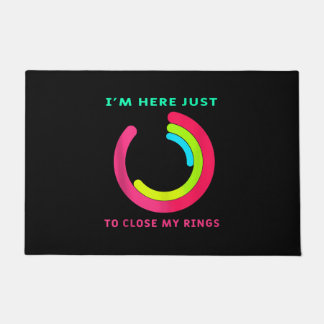 Paillasson I'm Here just To Close My Ring Fitness Gym Gift