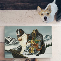 Imaginaire nain Saint Bernard Dog
