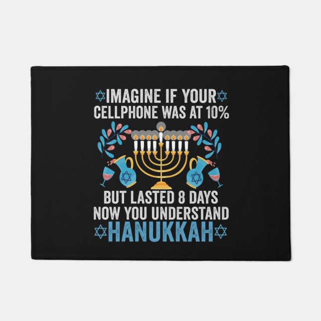 Paillasson Imaginez Si Votre Téléphone Portable Était À 10% M (Devant)