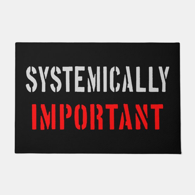 Paillasson Importance systémique (Devant)