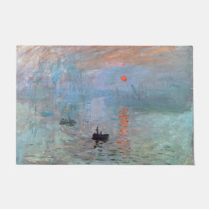 Paillasson Impression, lever de soleil, Claude Monet