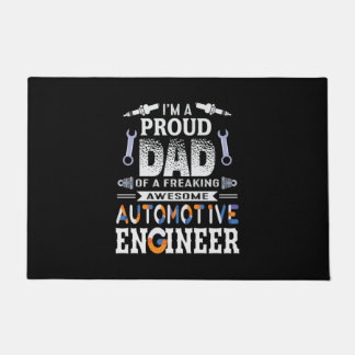 Paillasson Ingénieur Fier Papa D'Un Ingénieur Automobile