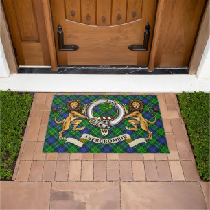 Paillasson Insigne et tartan du clan Abercrombie