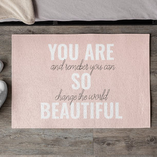 Paillasson Inspiration Vous Êtes Si Belle Citation Positive