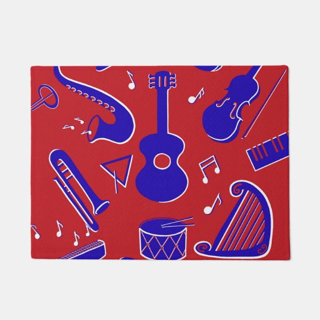 Paillasson Instruments de musique (Devant)