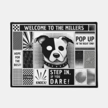 Intemporel personnalisable bento grille pop art de