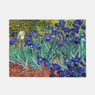 Paillasson Irises par Vincent van Gogh