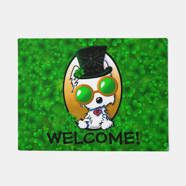 Paillasson Irish Westie Welcome Mat (Devant)