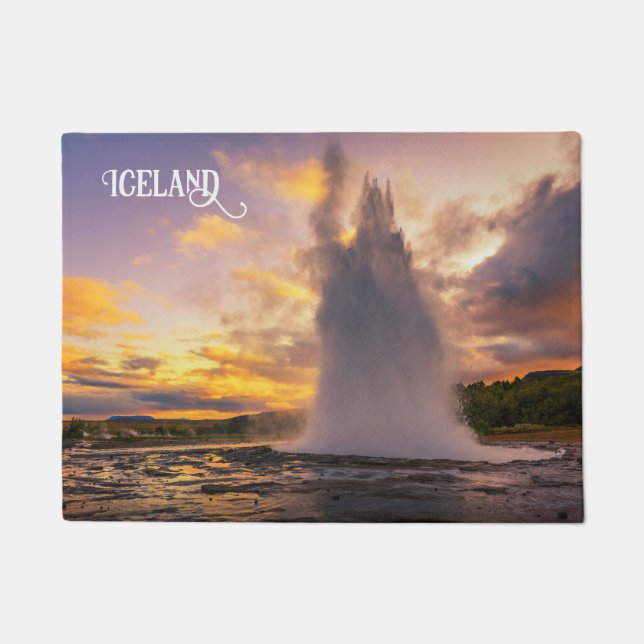 Paillasson Islande Geyser (Devant)