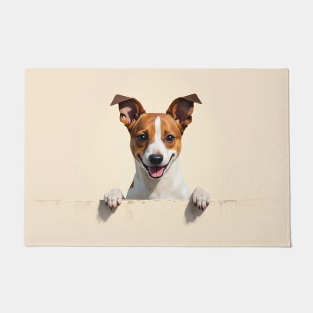 Paillasson Jack Russell Terrier Doormat Art (Devant)
