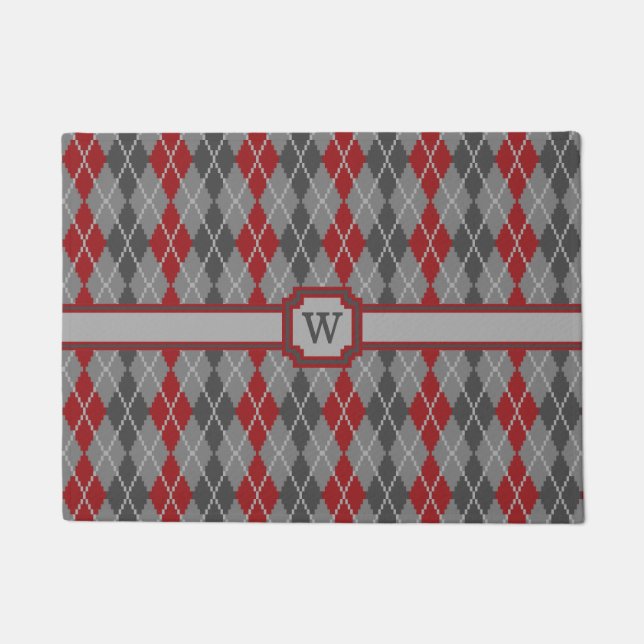Paillasson Jacquard des cendres et des membres (Devant)