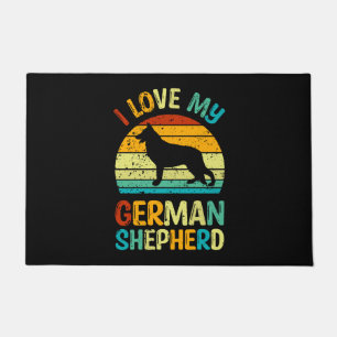 Paillasson J'Aime Mon Berger Allemand