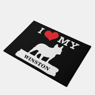 Paillasson J'aime mon bouledogue français que la natte le