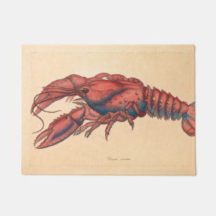 Paillasson James Sowerby Homard serbé