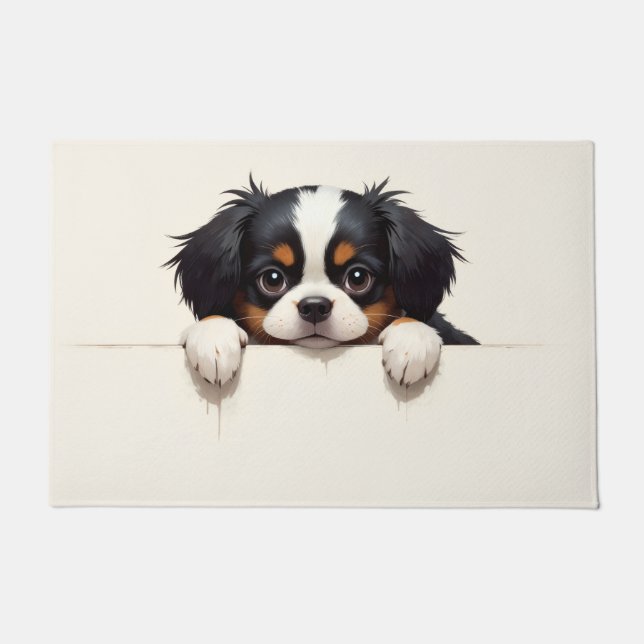 Paillasson Japanese Chin Doormat Art (Devant)