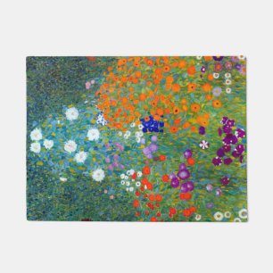 Paillasson Jardin aux fleurs Gustav Klimt
